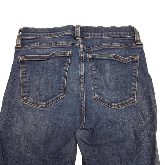 J Crew Toothpick Jeans 8 Inch Denim Blue Pants Skinny Womens Size 26 - Picture 4 of 8